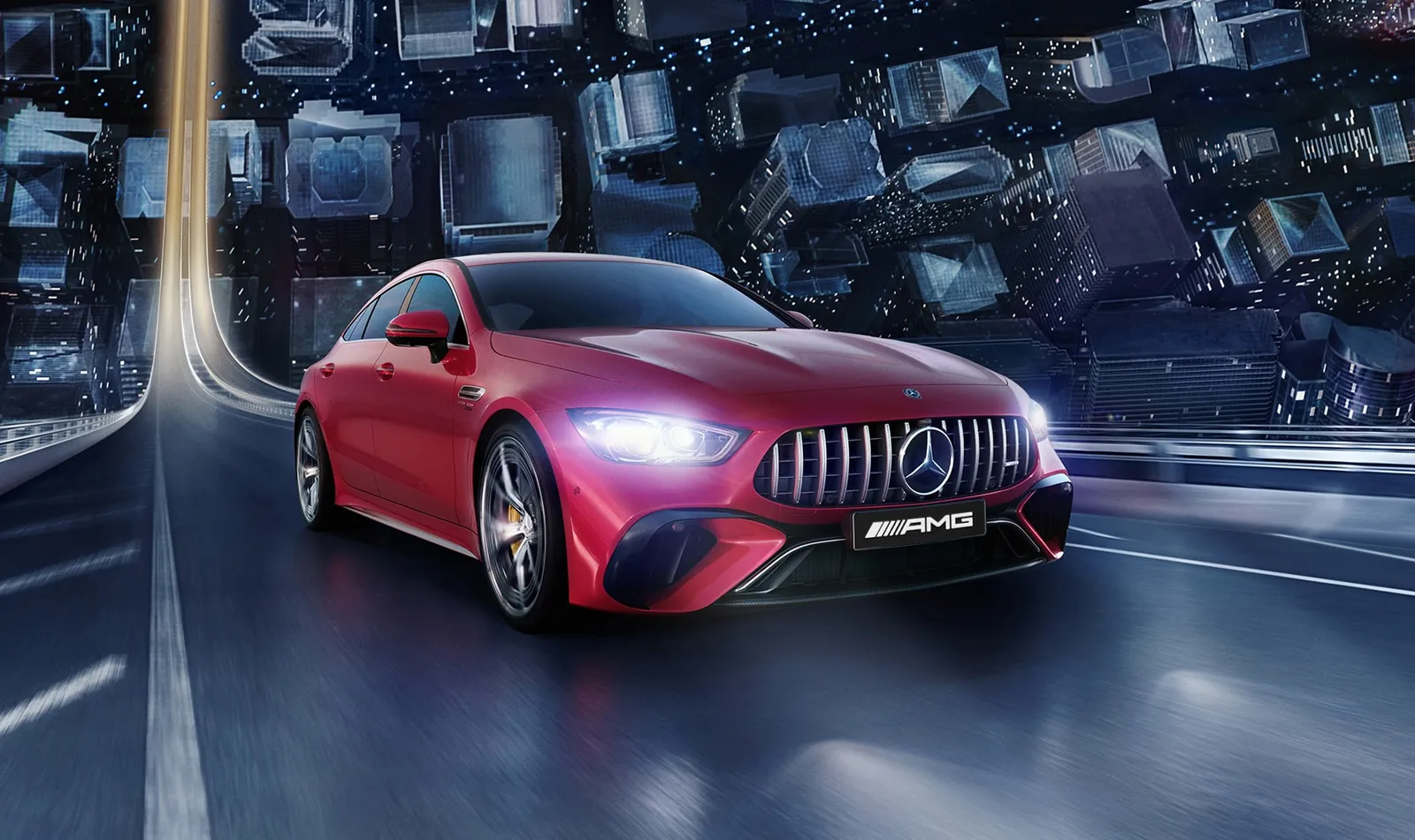 AMG GT 4도어 쿠페 전면