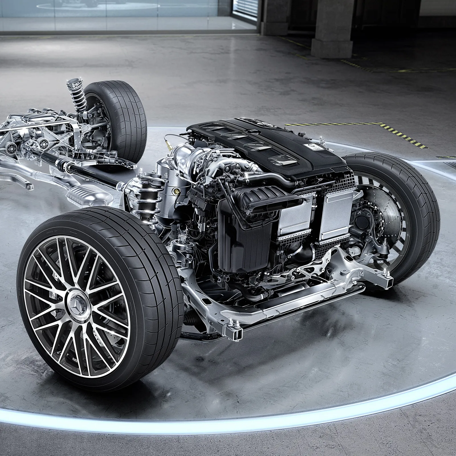AMG GT 구동계