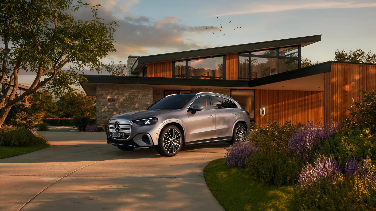 The all-new electric GLC